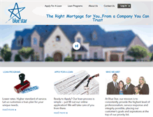 Tablet Screenshot of bluestarlending.net